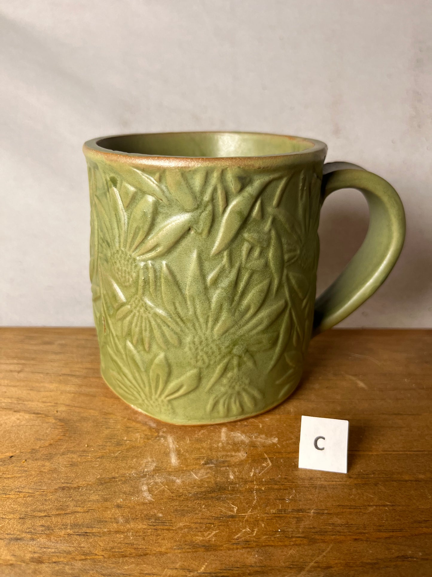 16 ounce flower mug | coneflower | daisy