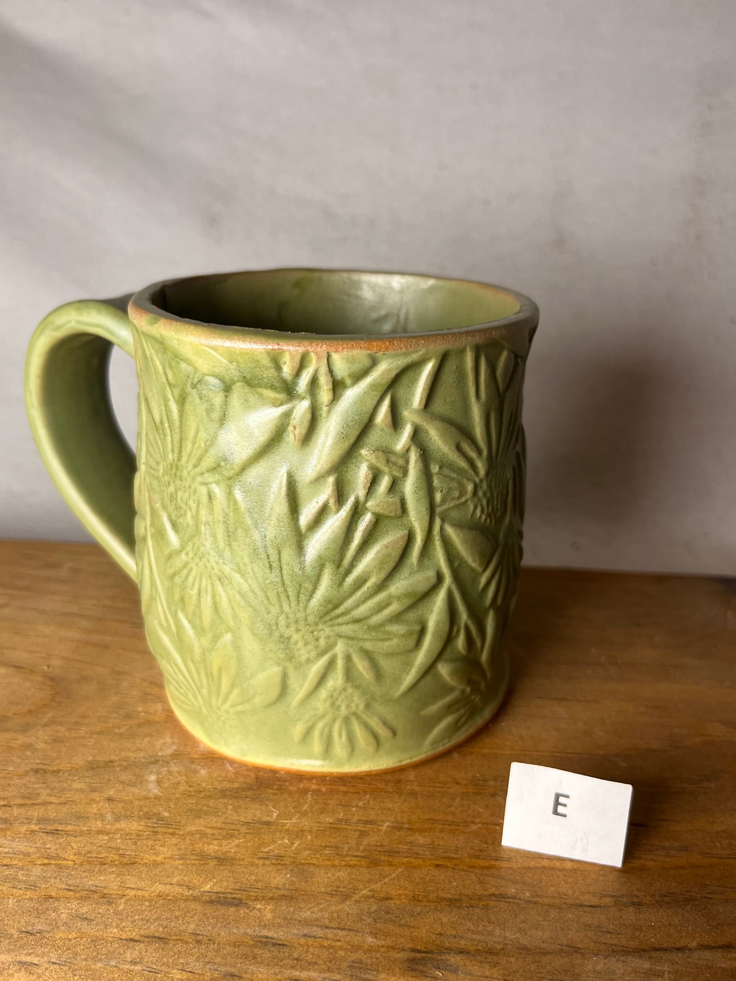 16 ounce flower mug | coneflower | daisy