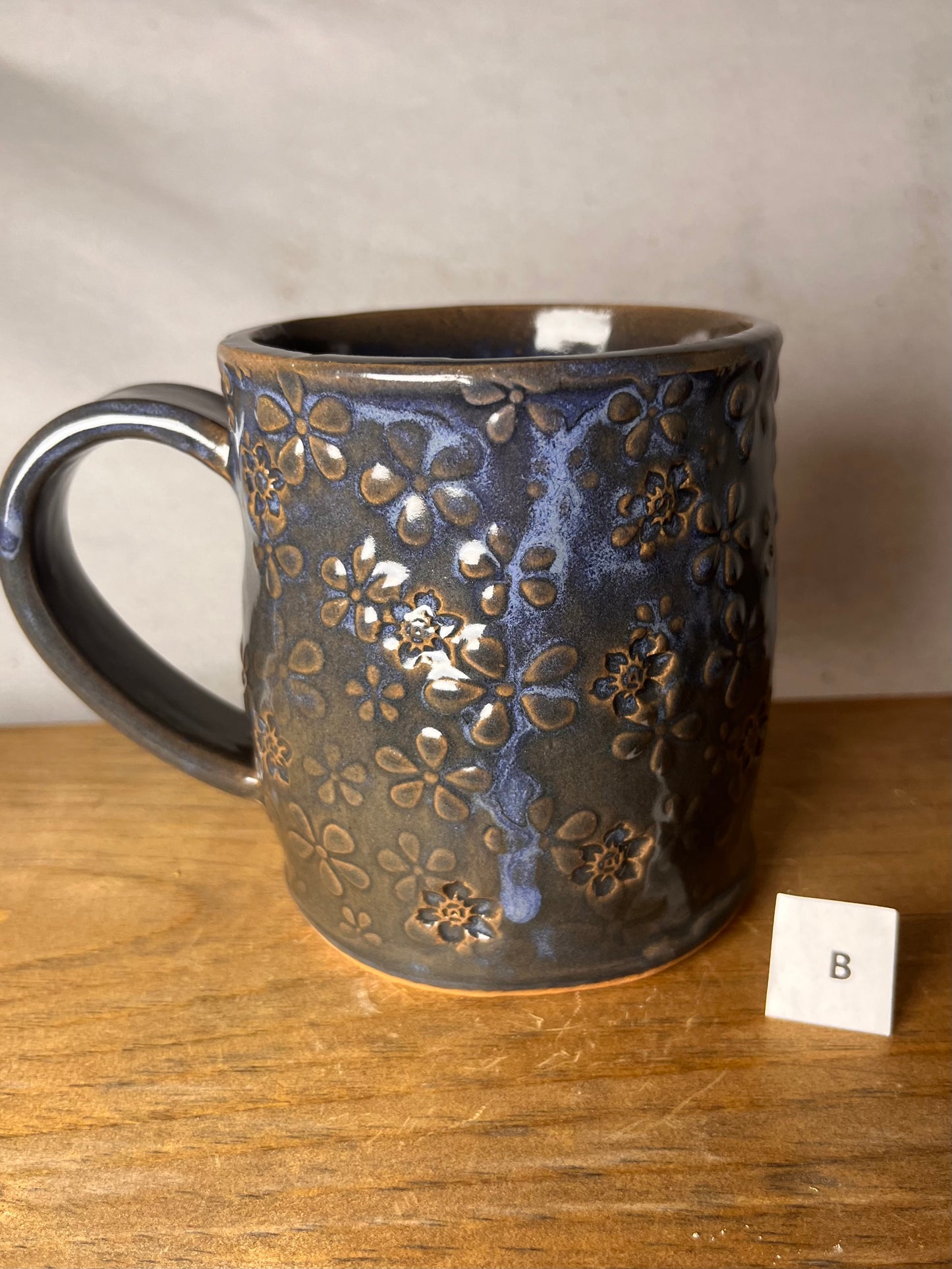 16 ounce flower mug | coneflower | daisy