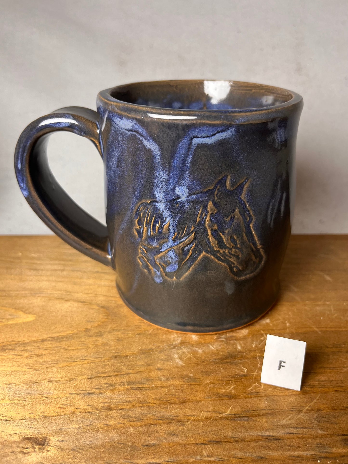 16 ounce Ceramic Equestrian Horse Mug
