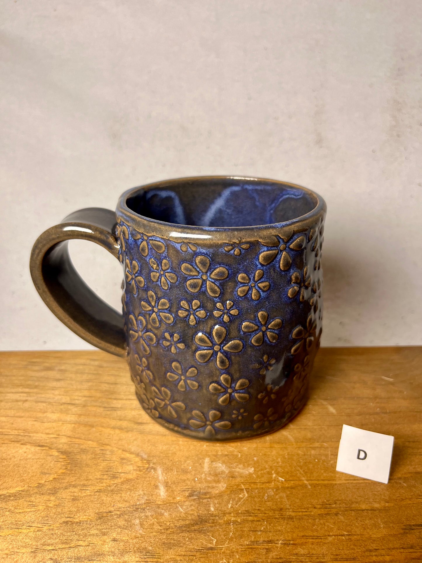 16 ounce flower mug | coneflower | daisy