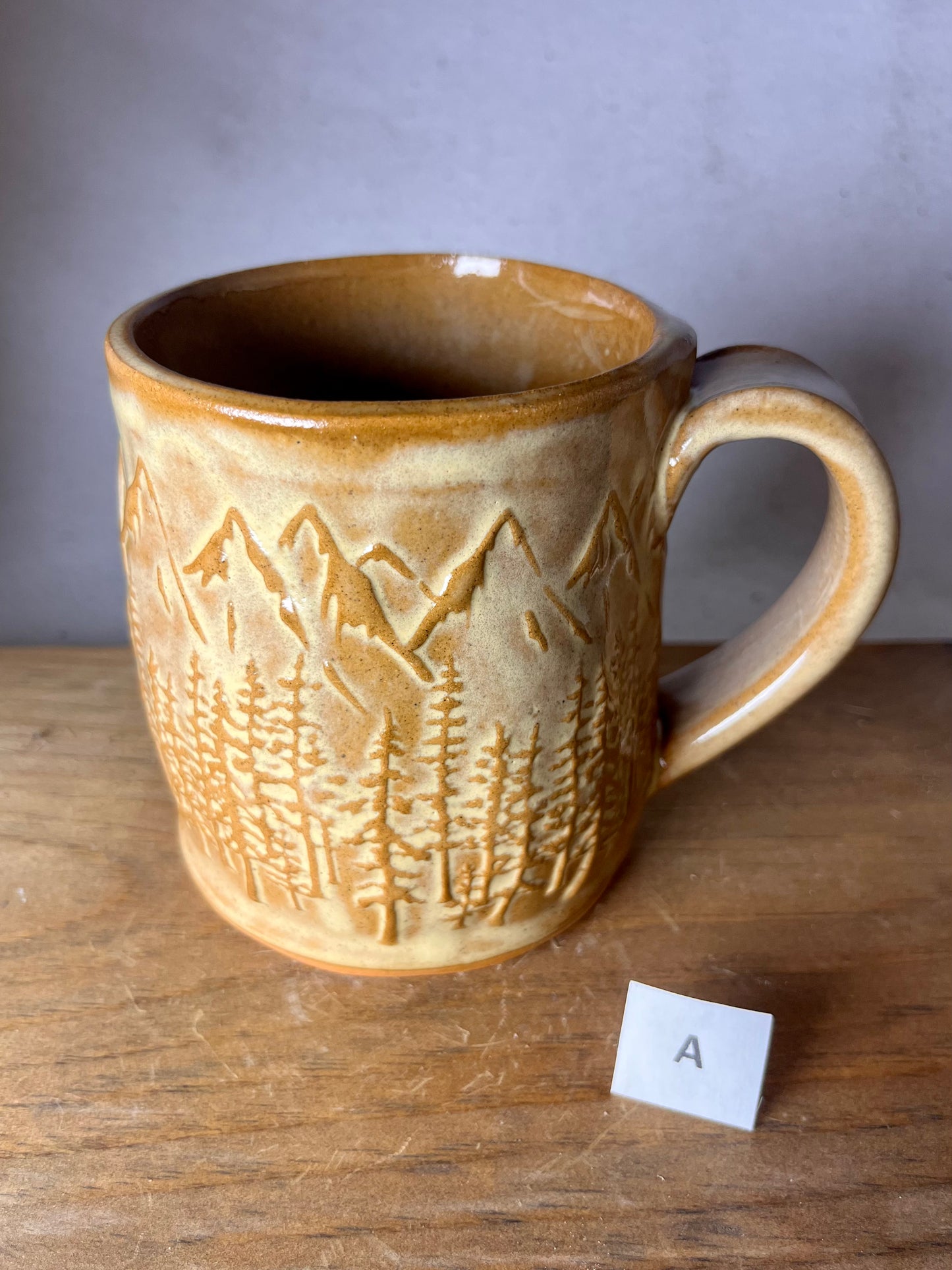 16 ounce Ceramic Mountain Mug