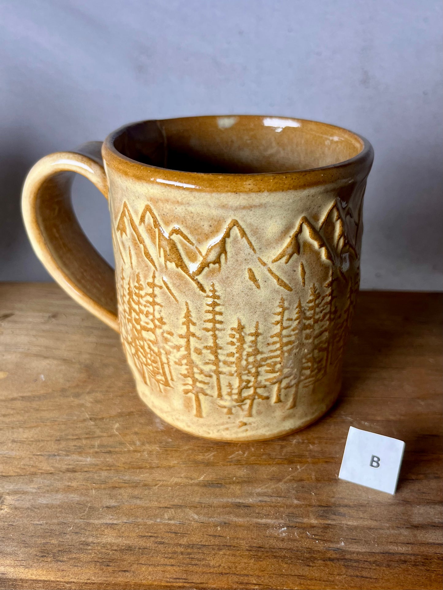 16 ounce Ceramic Mountain Mug