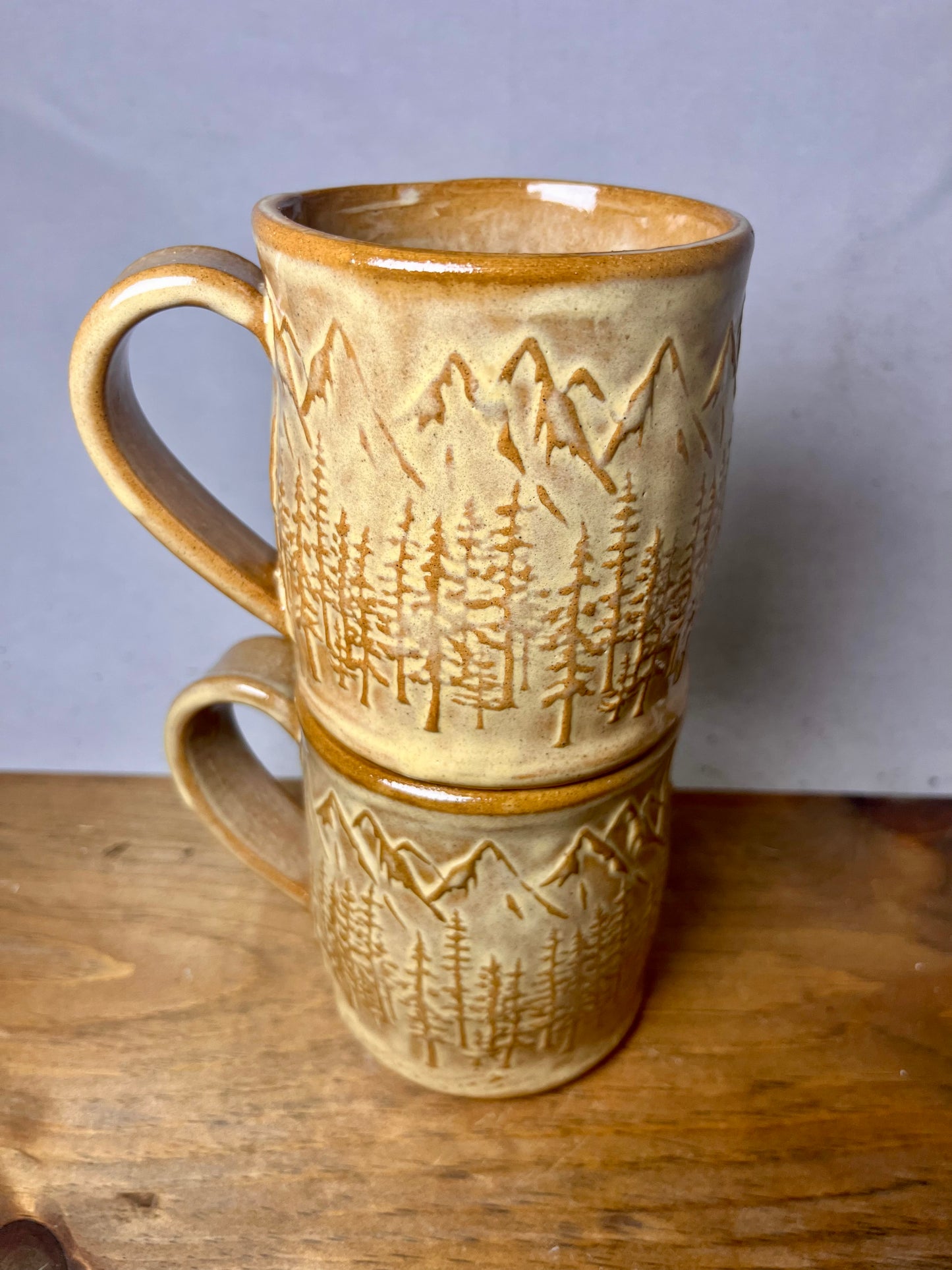 16 ounce Ceramic Mountain Mug
