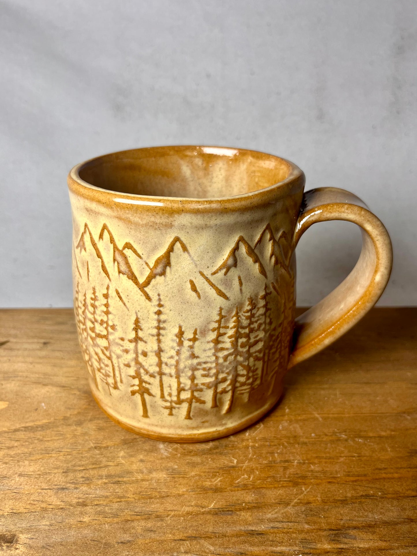 16 ounce Ceramic Mountain Mug