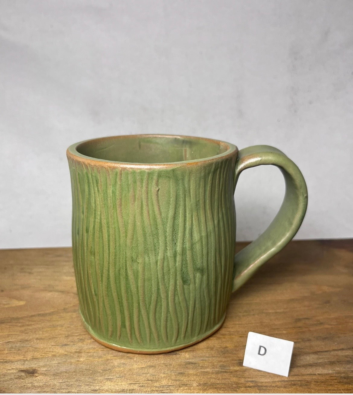 16 ounce Wavy Groovy Ceramic Mug