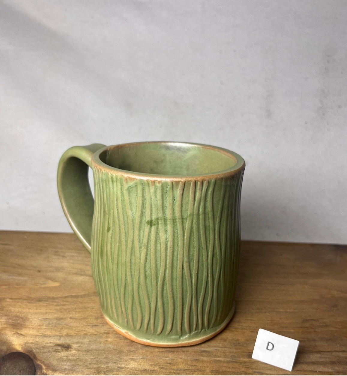 16 ounce Wavy Groovy Ceramic Mug