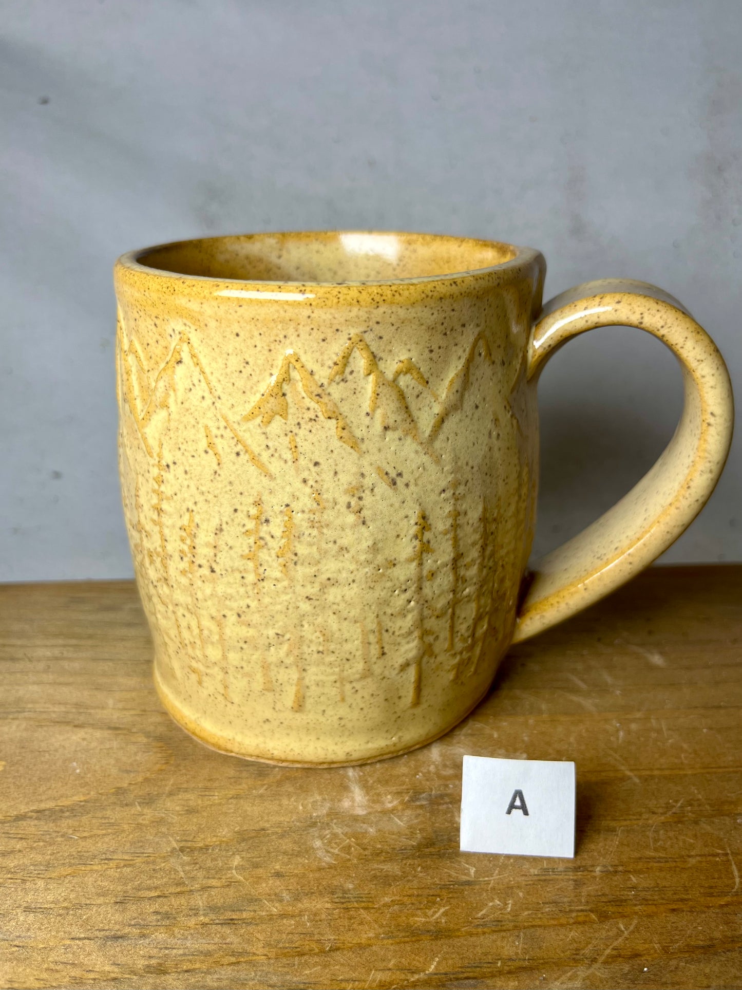 16 ounce Ceramic Mountain Mug