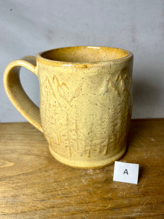 16 ounce Ceramic Mountain Mug