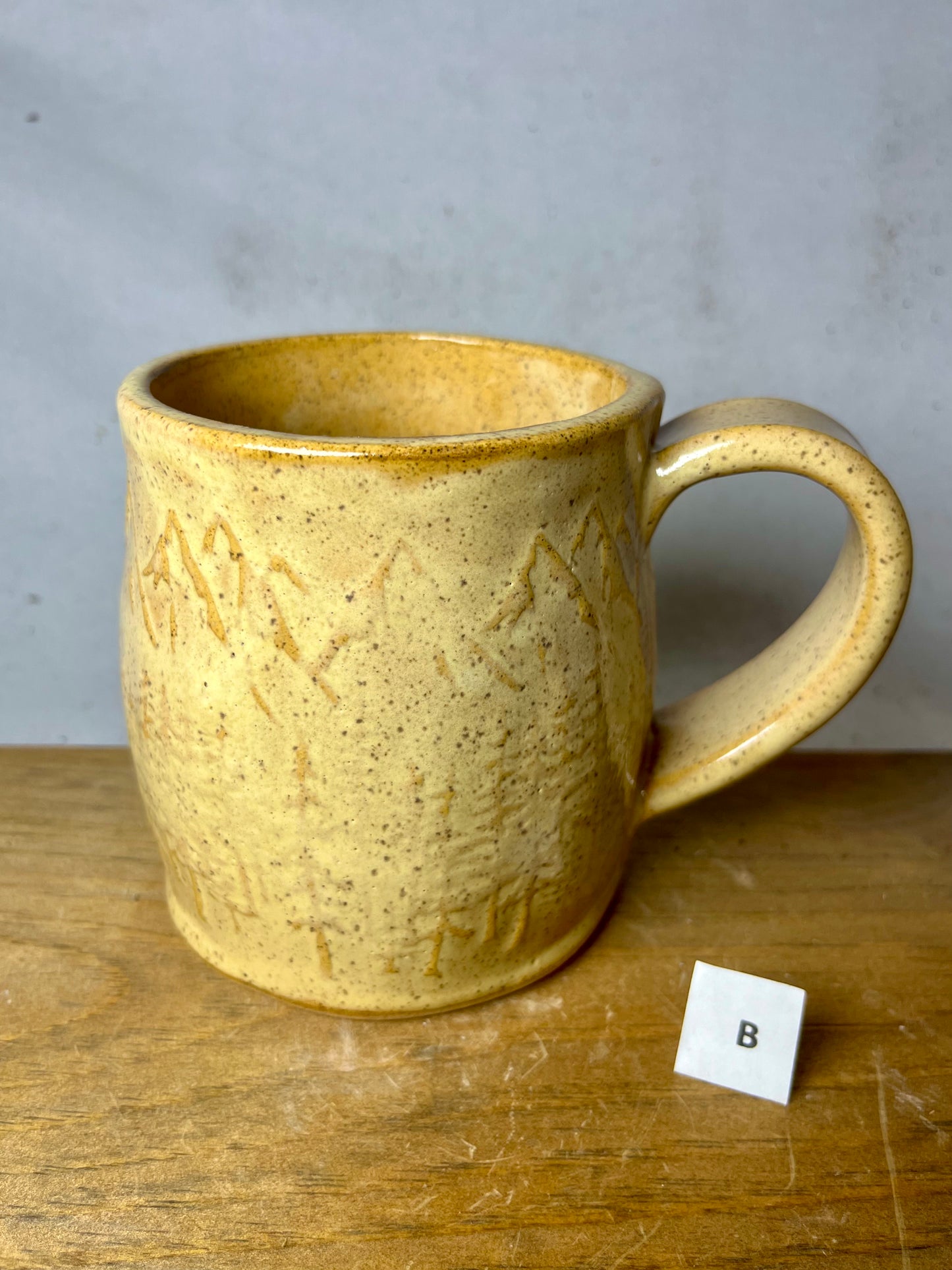 16 ounce Ceramic Mountain Mug