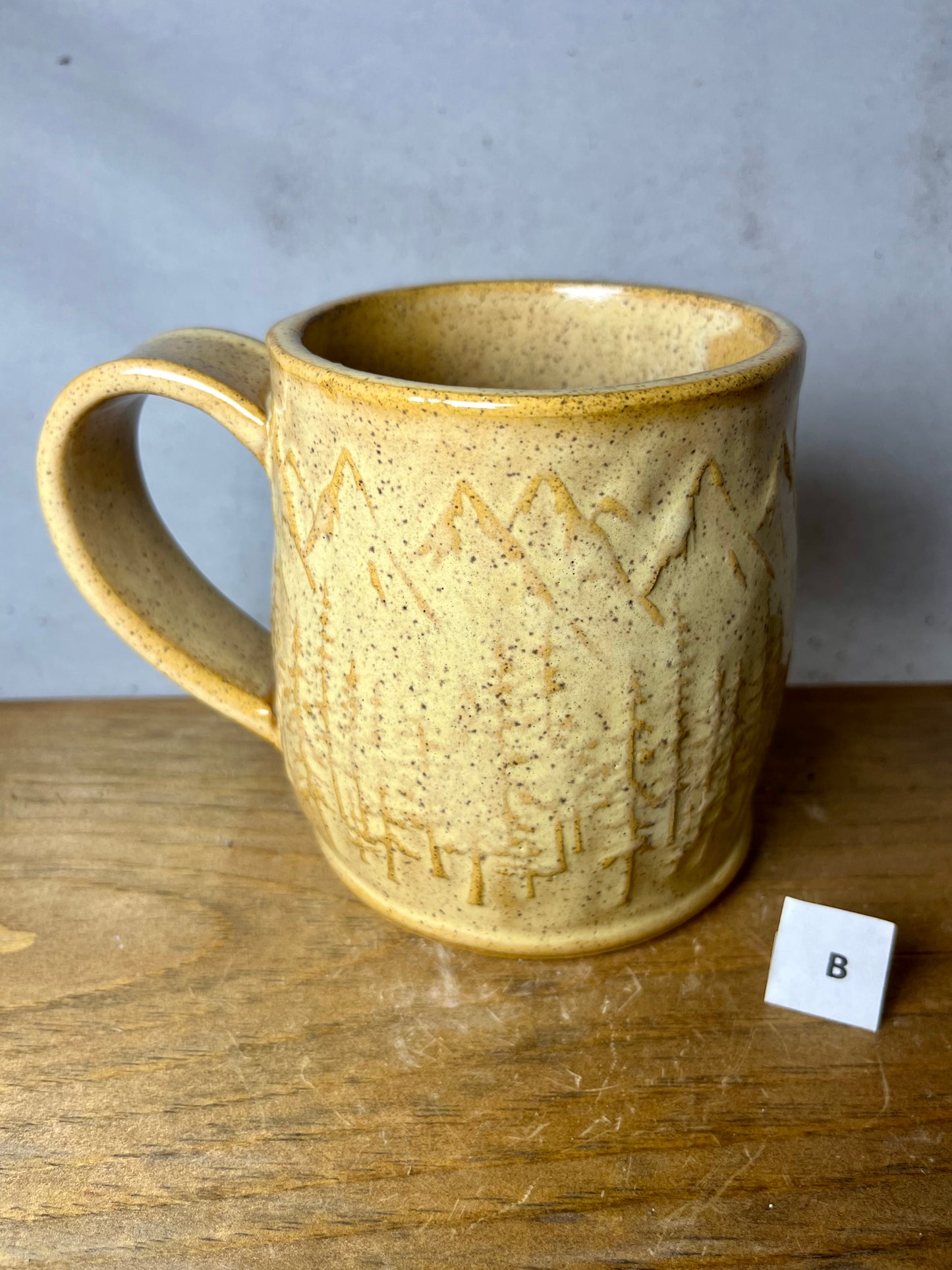 16 ounce Ceramic Mountain Mug