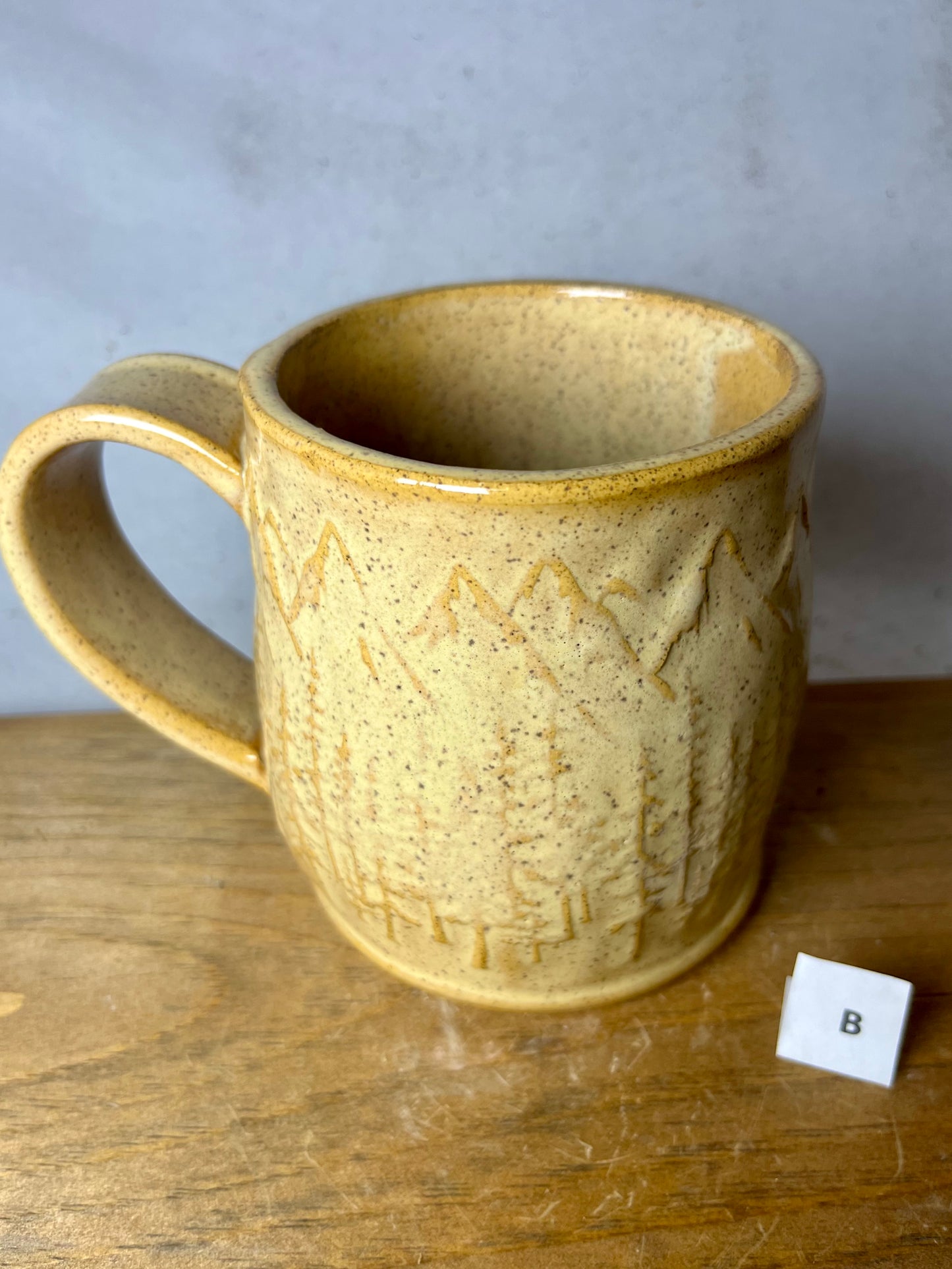 16 ounce Ceramic Mountain Mug