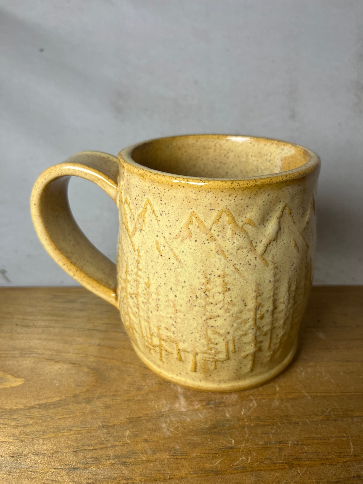 16 ounce Ceramic Mountain Mug