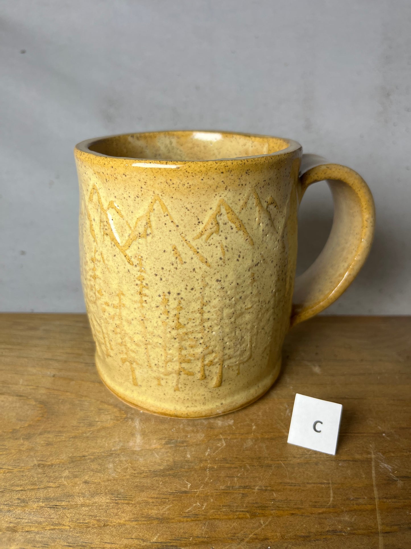 16 ounce Ceramic Mountain Mug