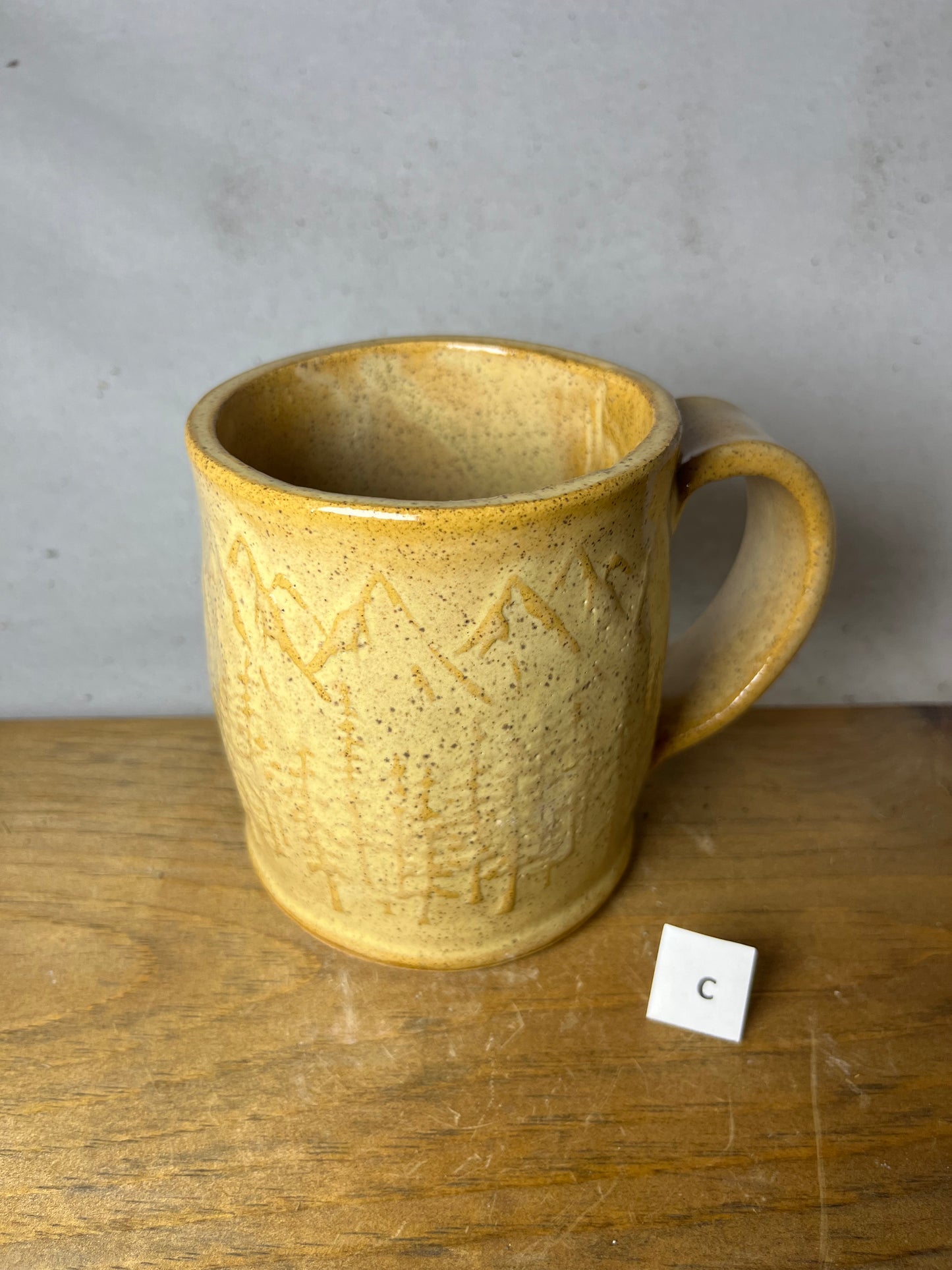 16 ounce Ceramic Mountain Mug