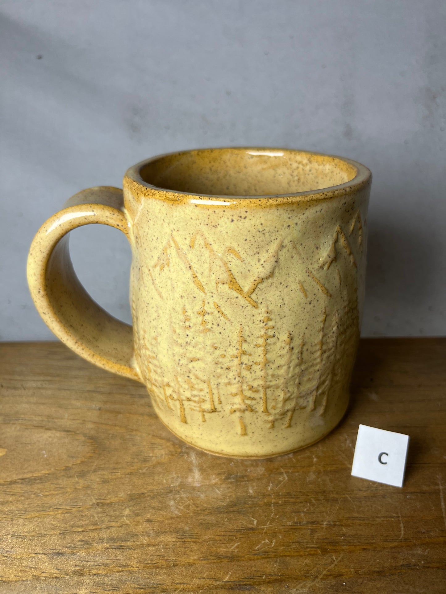 16 ounce Ceramic Mountain Mug