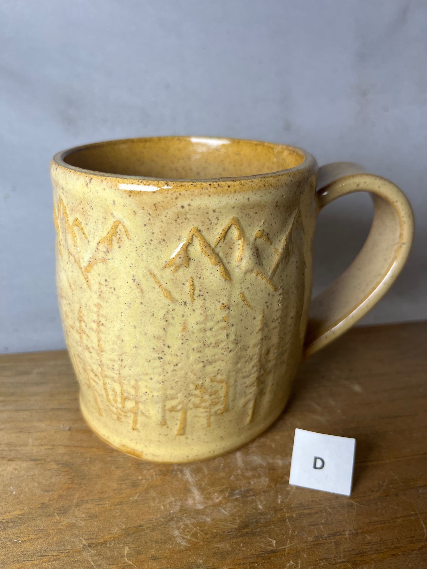 16 ounce Ceramic Mountain Mug