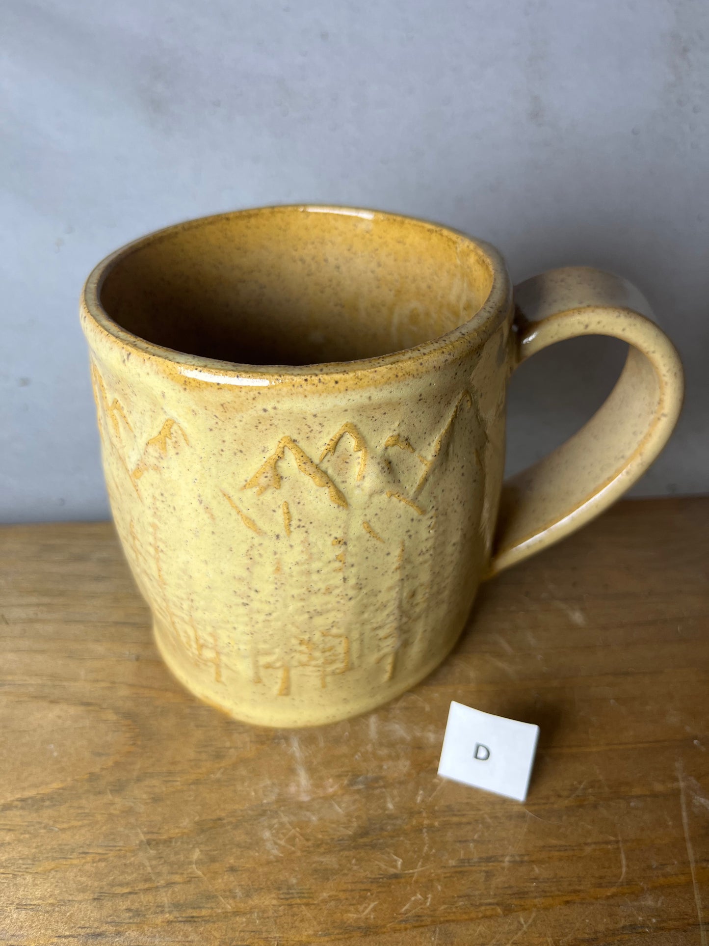 16 ounce Ceramic Mountain Mug