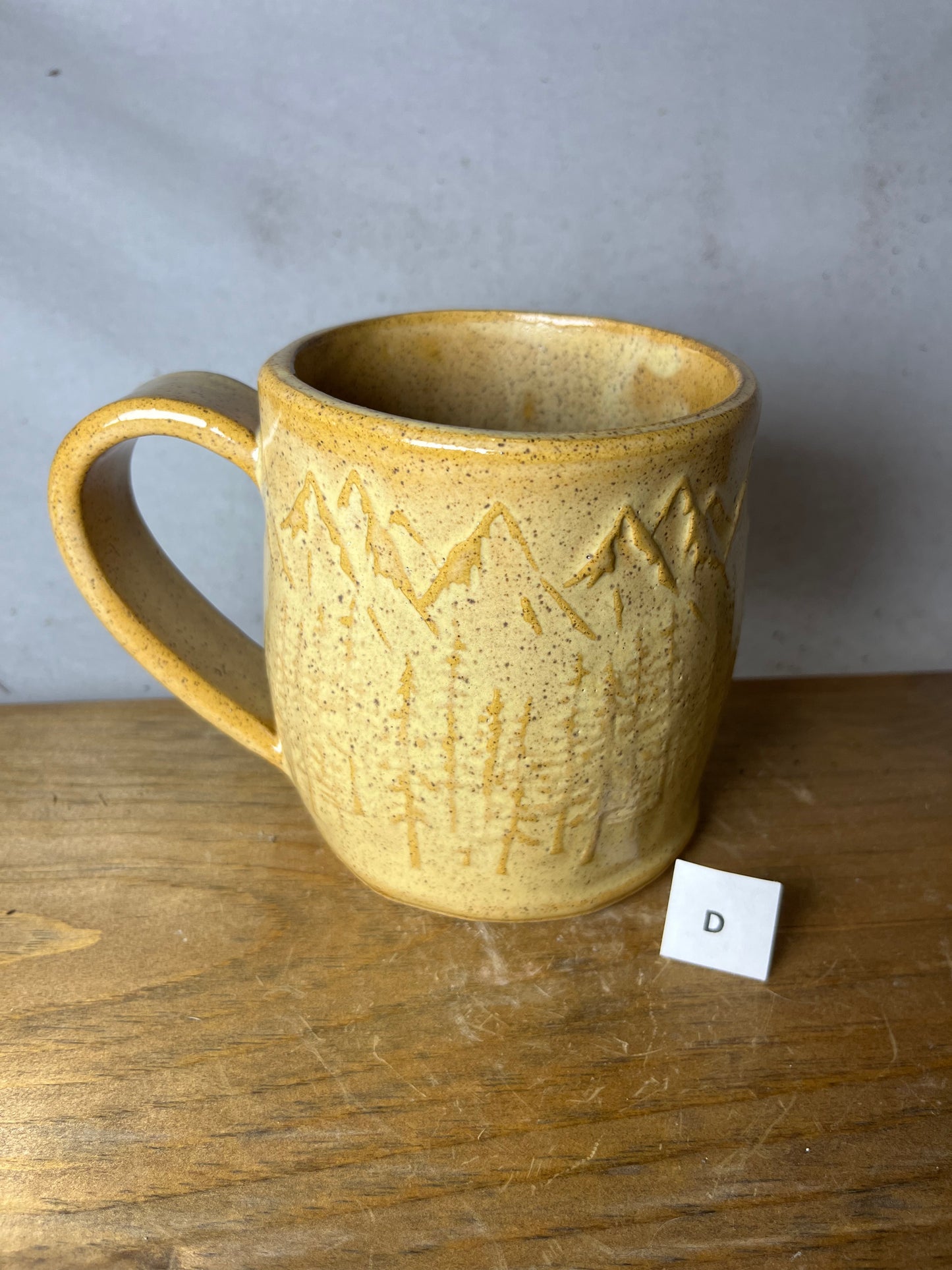 16 ounce Ceramic Mountain Mug