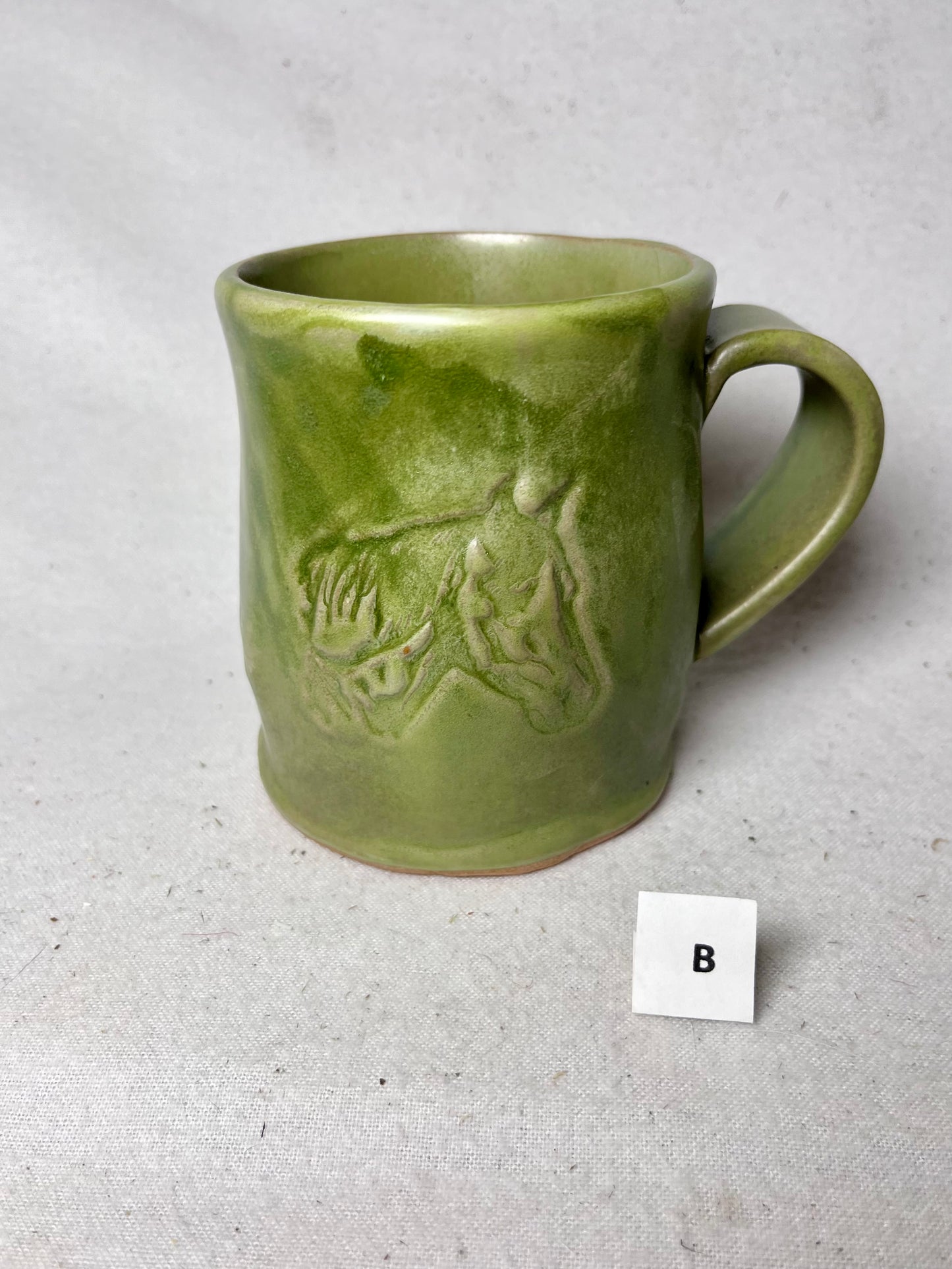 16 ounce Ceramic Equestrian Horse Mug