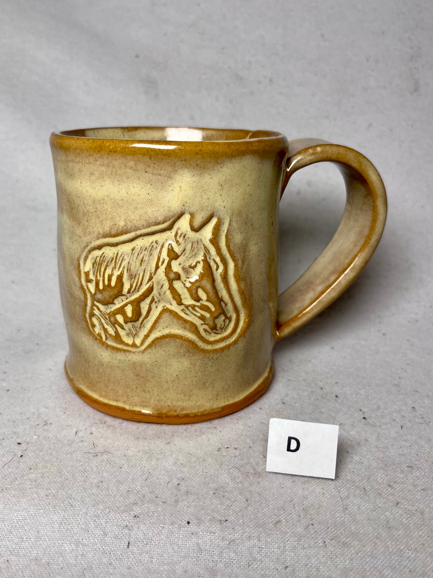 16 ounce Ceramic Equestrian Horse Mug
