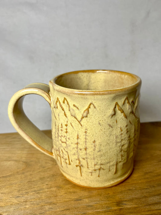 16 ounce Ceramic Mountain Mug