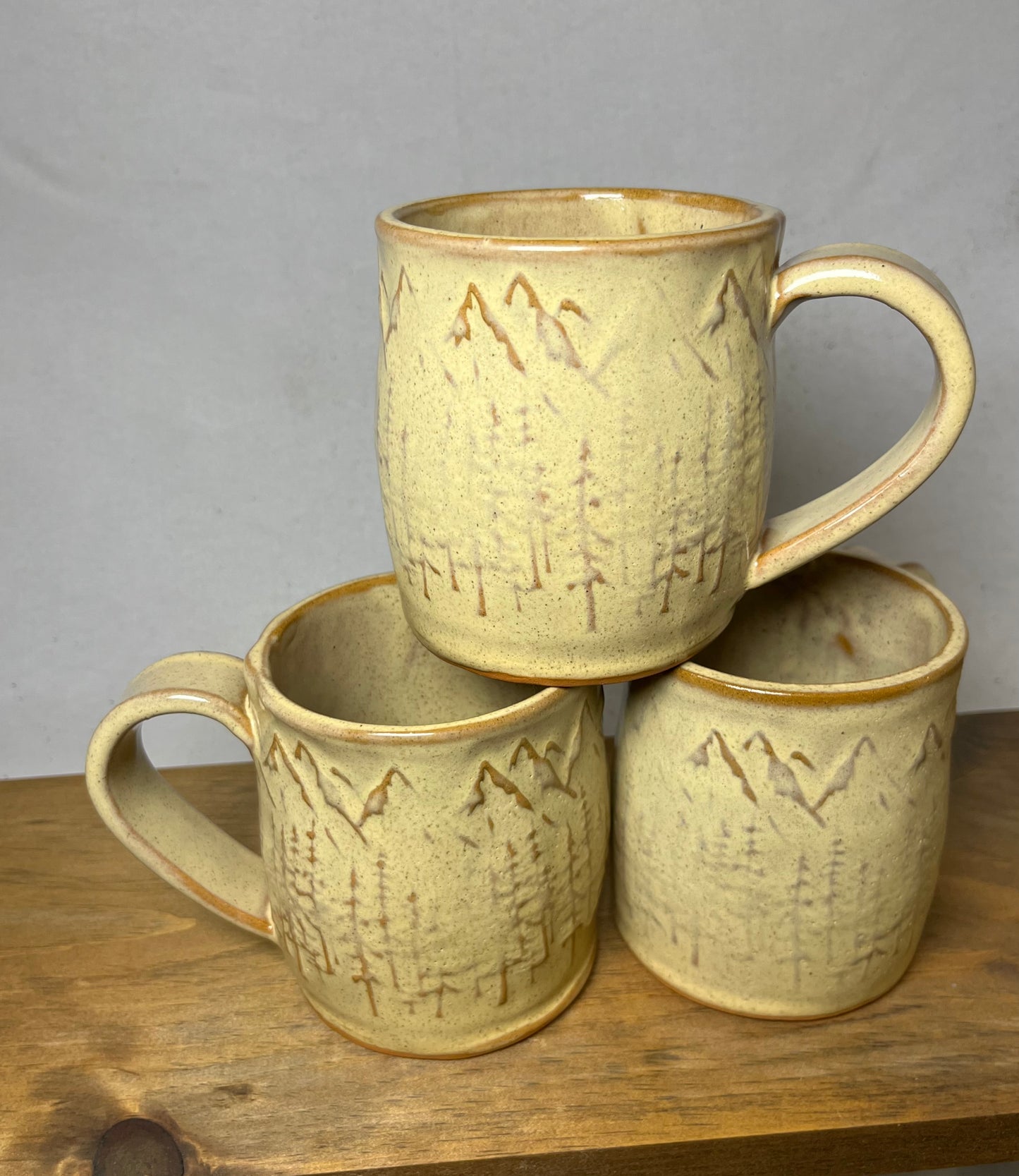 16 ounce Ceramic Mountain Mug