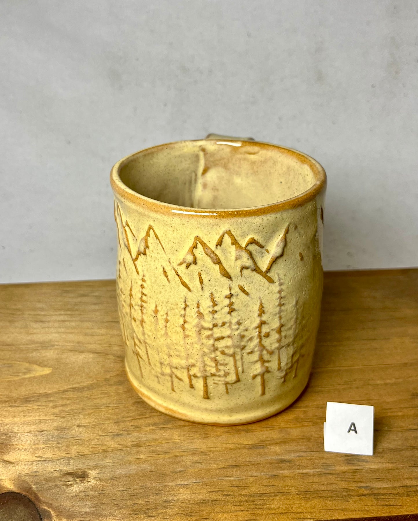 16 ounce Ceramic Mountain Mug