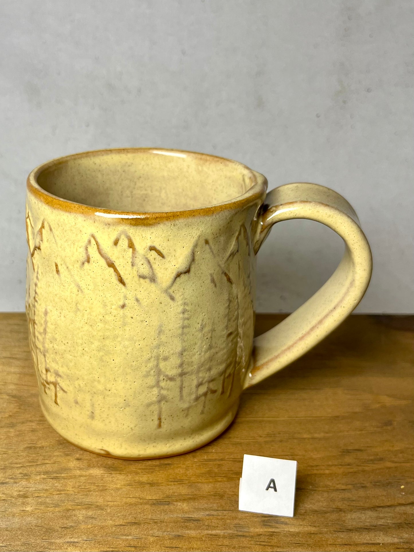 16 ounce Ceramic Mountain Mug