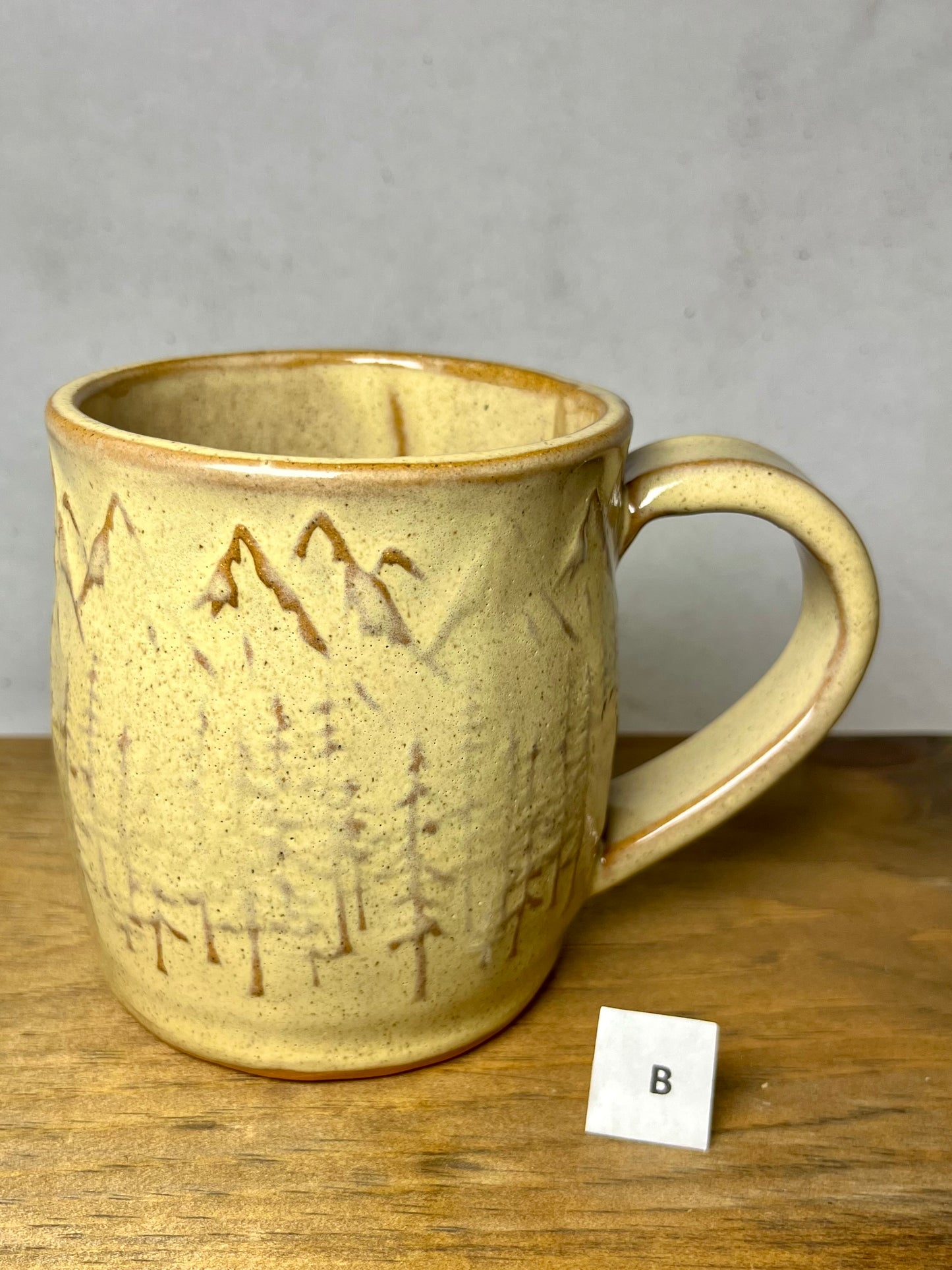16 ounce Ceramic Mountain Mug