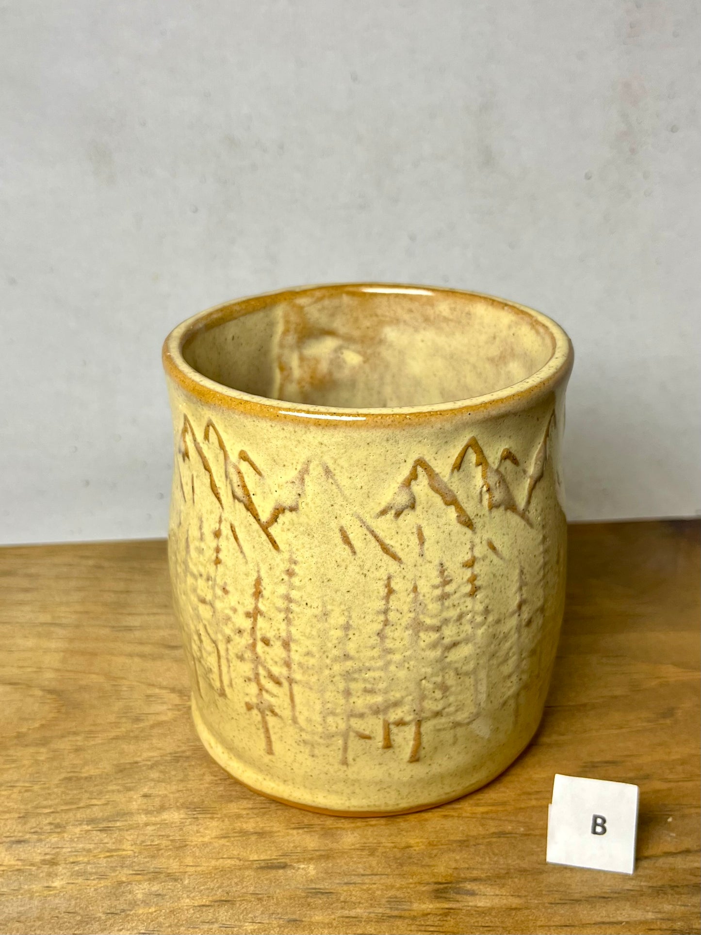 16 ounce Ceramic Mountain Mug