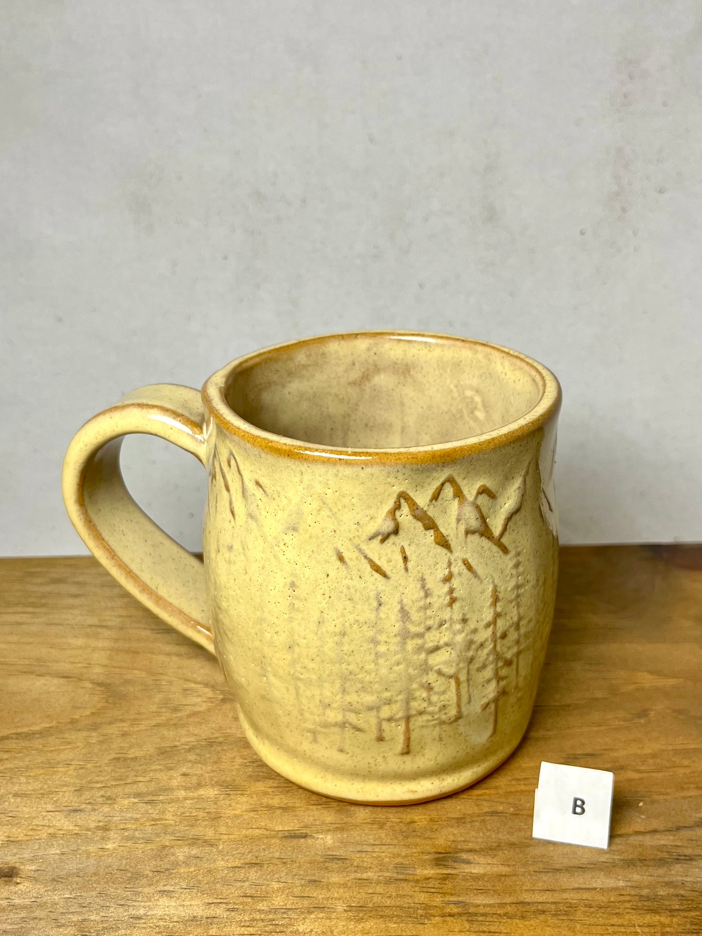 16 ounce Ceramic Mountain Mug