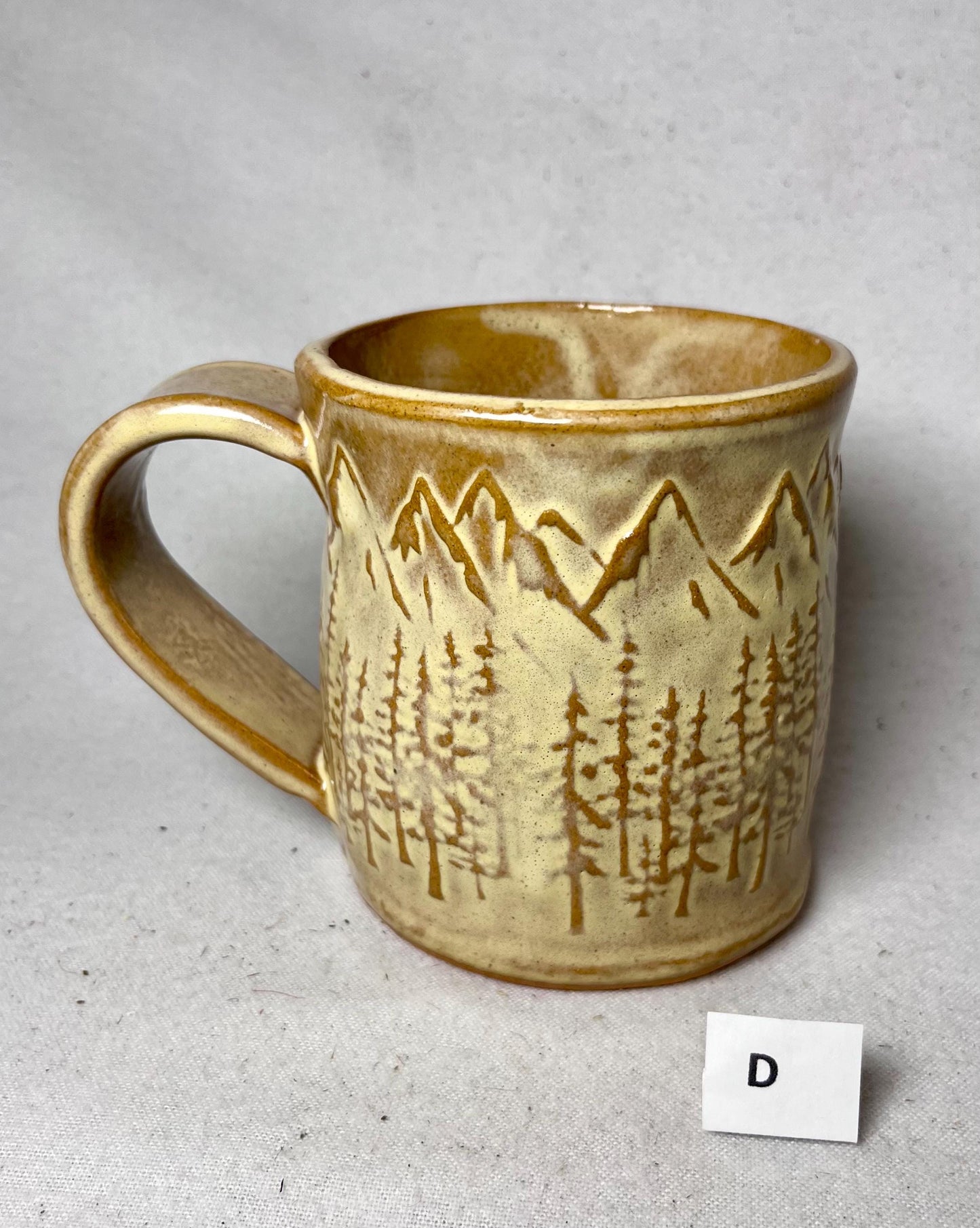 16 ounce Ceramic Mountain Mug