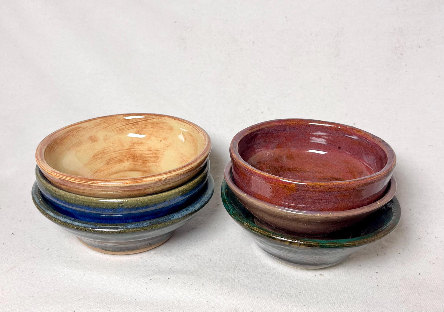 Set of 6 Handmade Ceramic Bowls