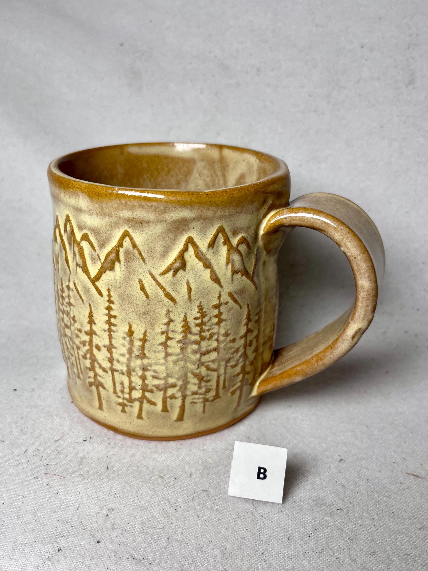16 ounce Ceramic Mountain Mug
