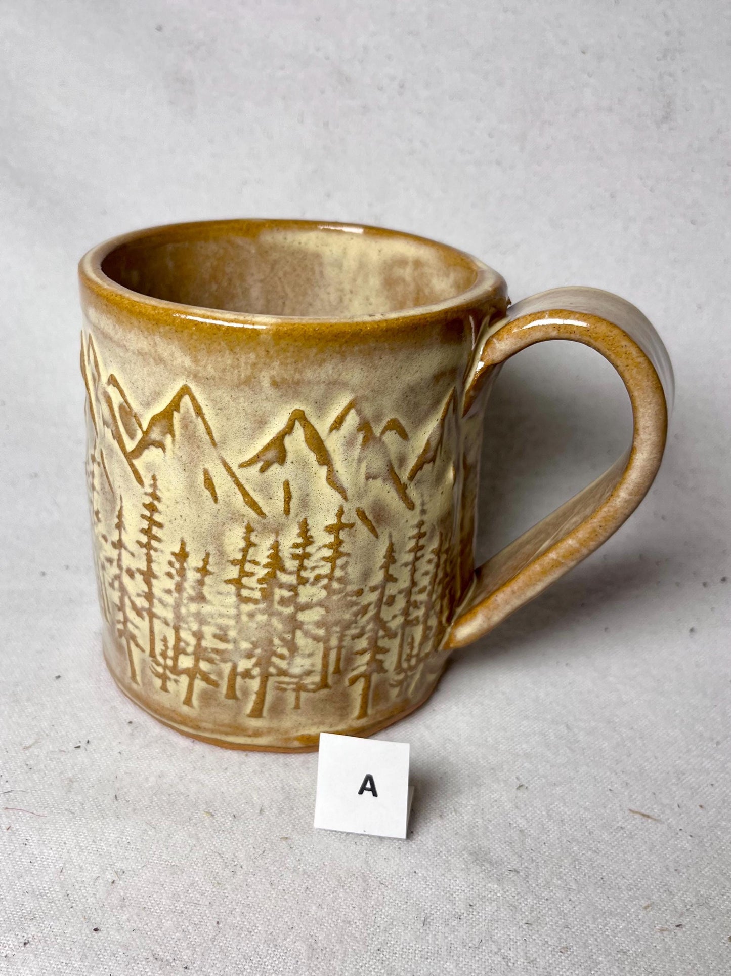 16 ounce Ceramic Mountain Mug