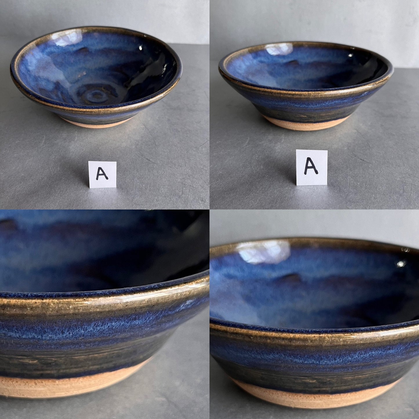 Medium bowls - handmade and hand painted ceramic bowls  |  various colors and shapes  |  cereal bowls  |  snack bowls