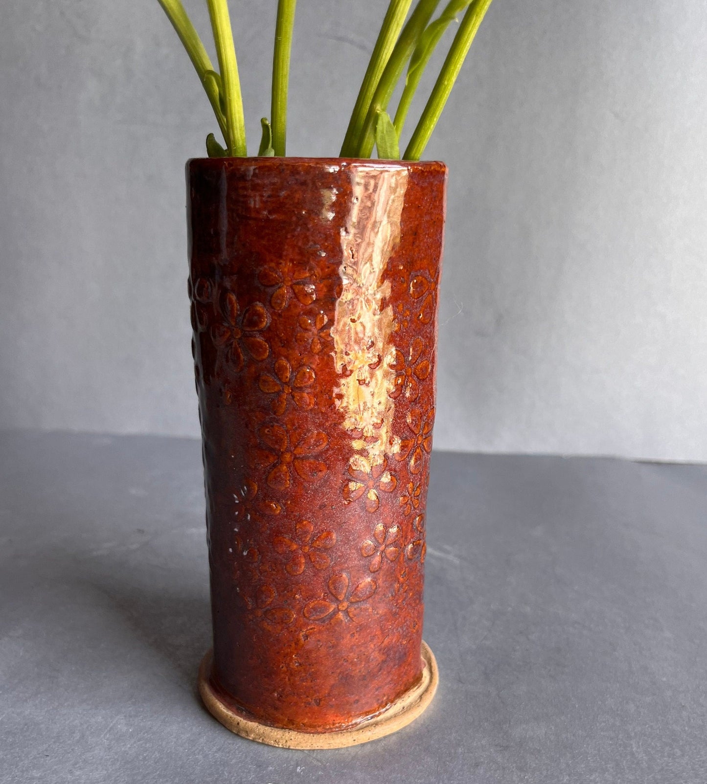 Flower Vase - red